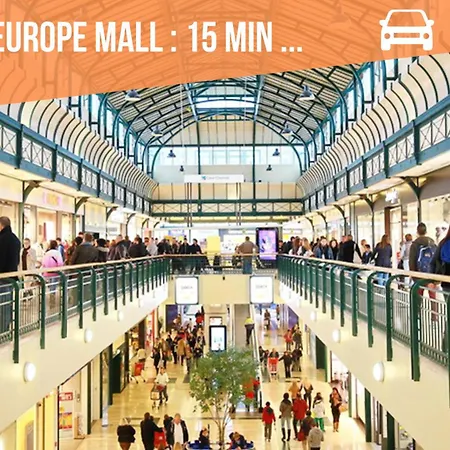 Le Refuge A 8min Disneyland - Parking - 6 Personnes דירה